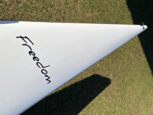 Current Designs Freedom – Specialty Kayak – Aramid Ultra-Light with Smoke Gel Coat