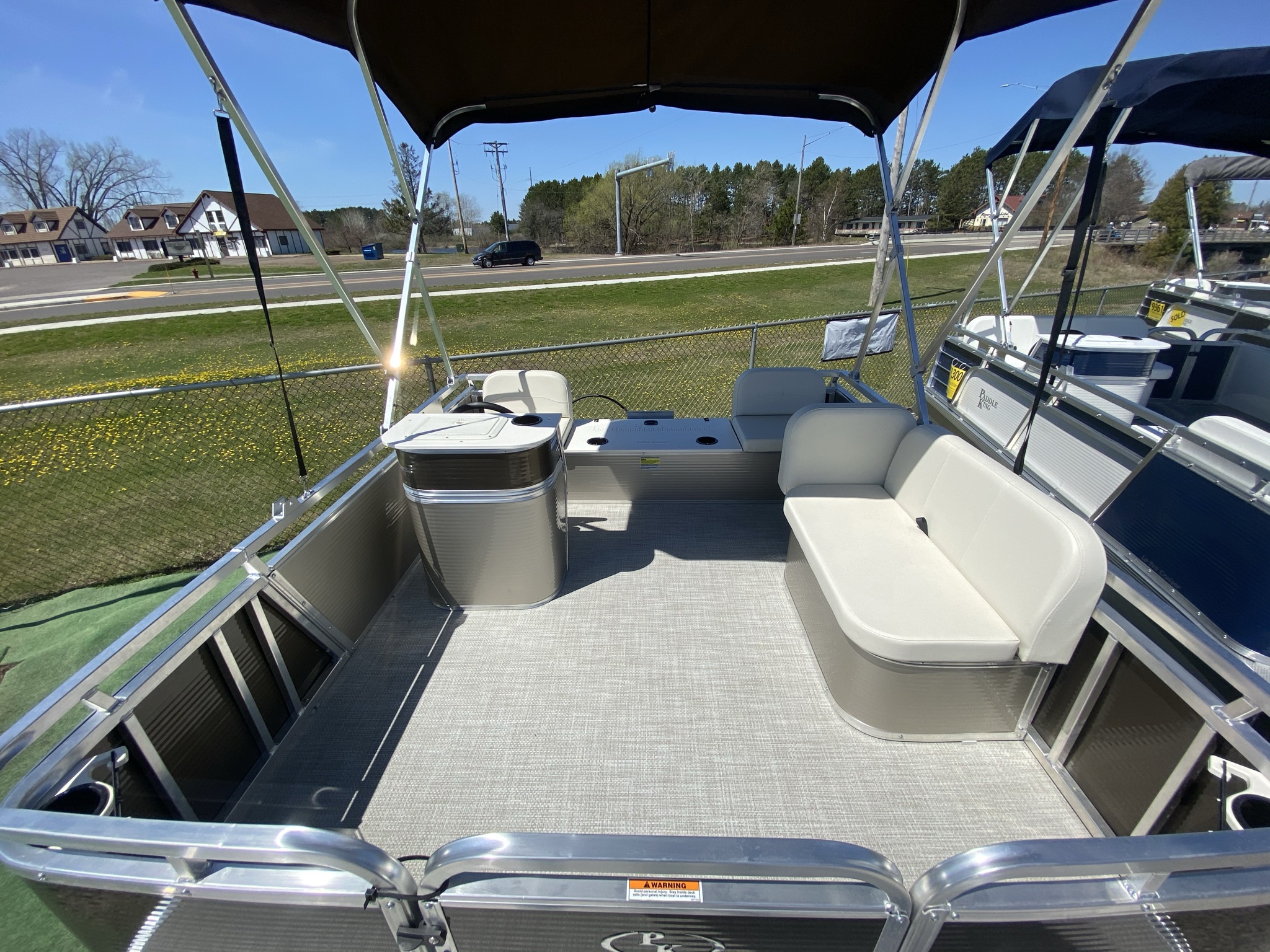 Hayward Water Sports Paddle King Lo Pro Angler Compact Pontoon
